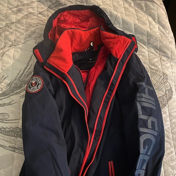 tommy hilfiger 3-in-1 fall/winter jacket windbreaker combo! - Picture 3 of 5